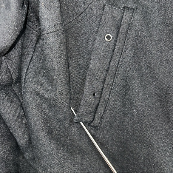 Coogi Vintage Black/ Dark Gray Wool Blend Bomber Jacket - Picture 16 of 16